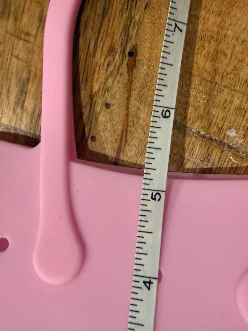 Light Pink Mini Silicone Tote Bag